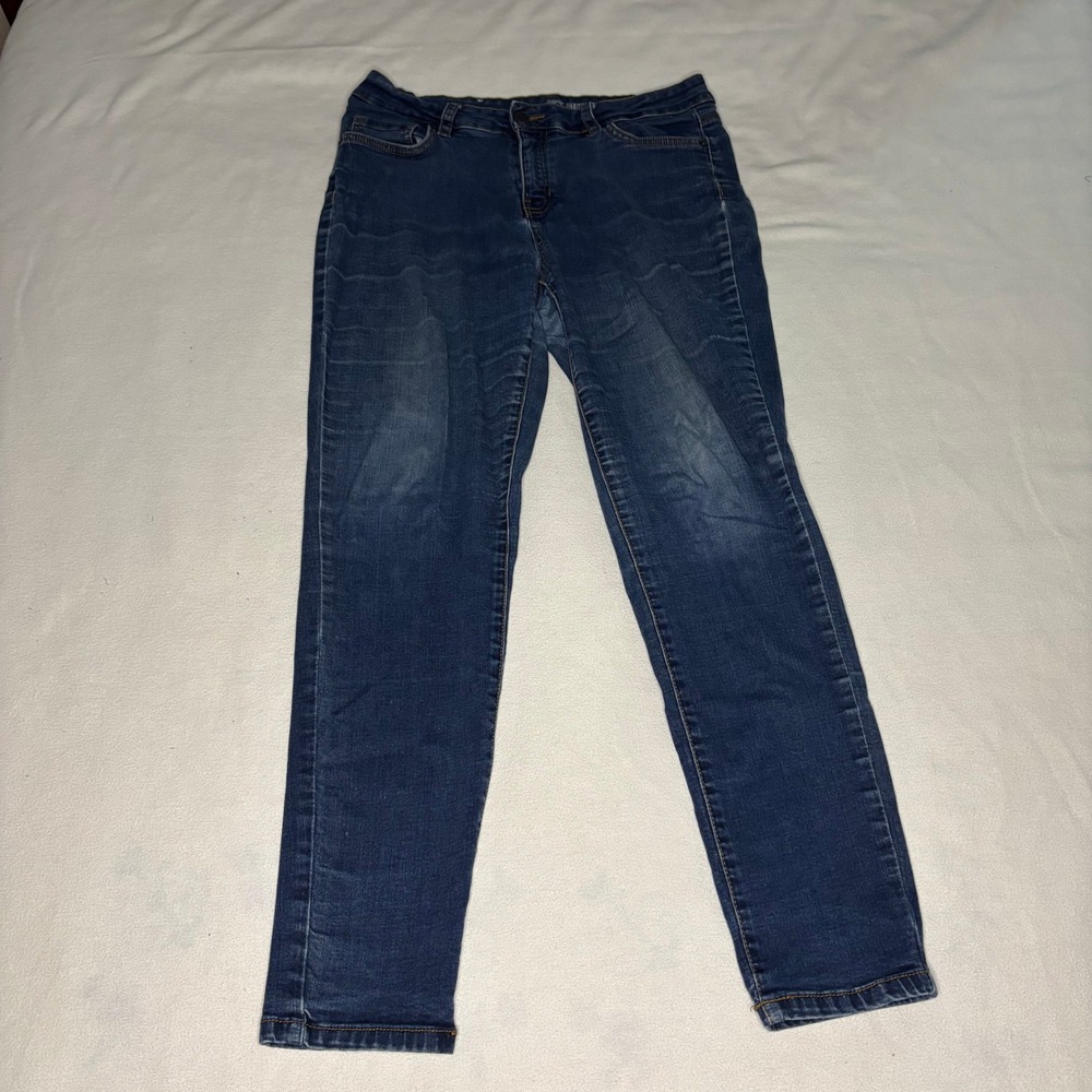 Route 66 Skinny Jeans Women 12‎ Blue Excellent Stretch Denim RT66 High Rise